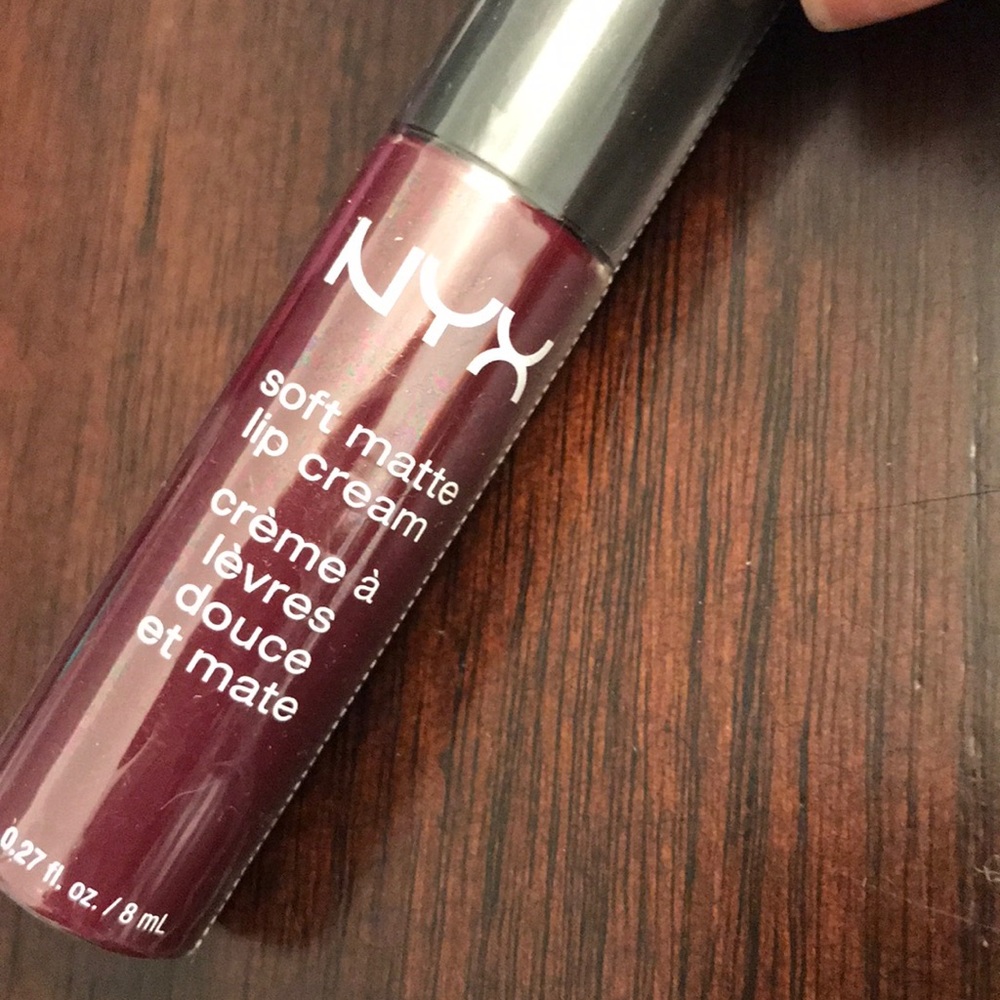 NYX soft matte lip cream color: Copenhagen